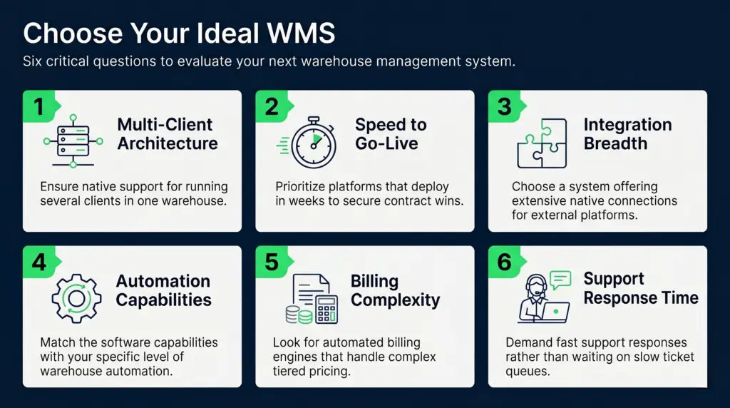 How to choose your wms infographic guide